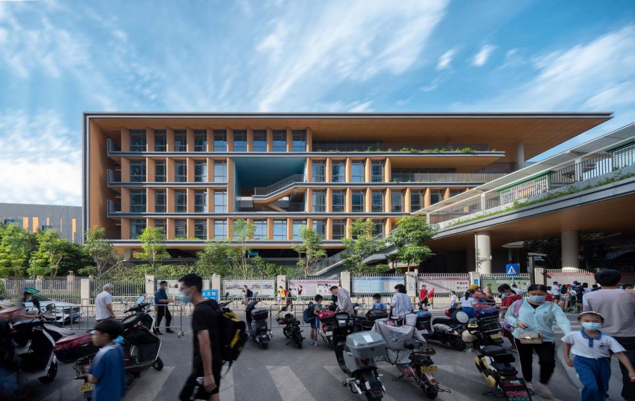 BIM建筑|深圳外国语学校宝安学校 / 华阳国际设计集团 BIM建筑|深圳外国语学校宝安学校 / 华阳国际设计集团