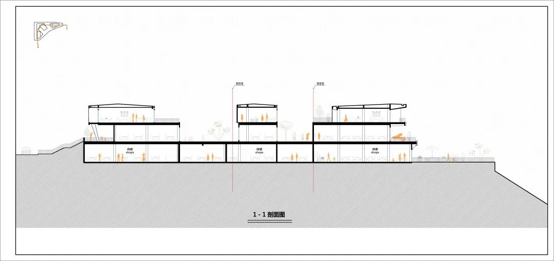 BIM建筑|重庆南岸区茶园中交漫山滨河商业,重庆 / 源道建筑 BIM建筑|重庆南岸区茶园中交漫山滨河商业,重庆 / 源道建筑