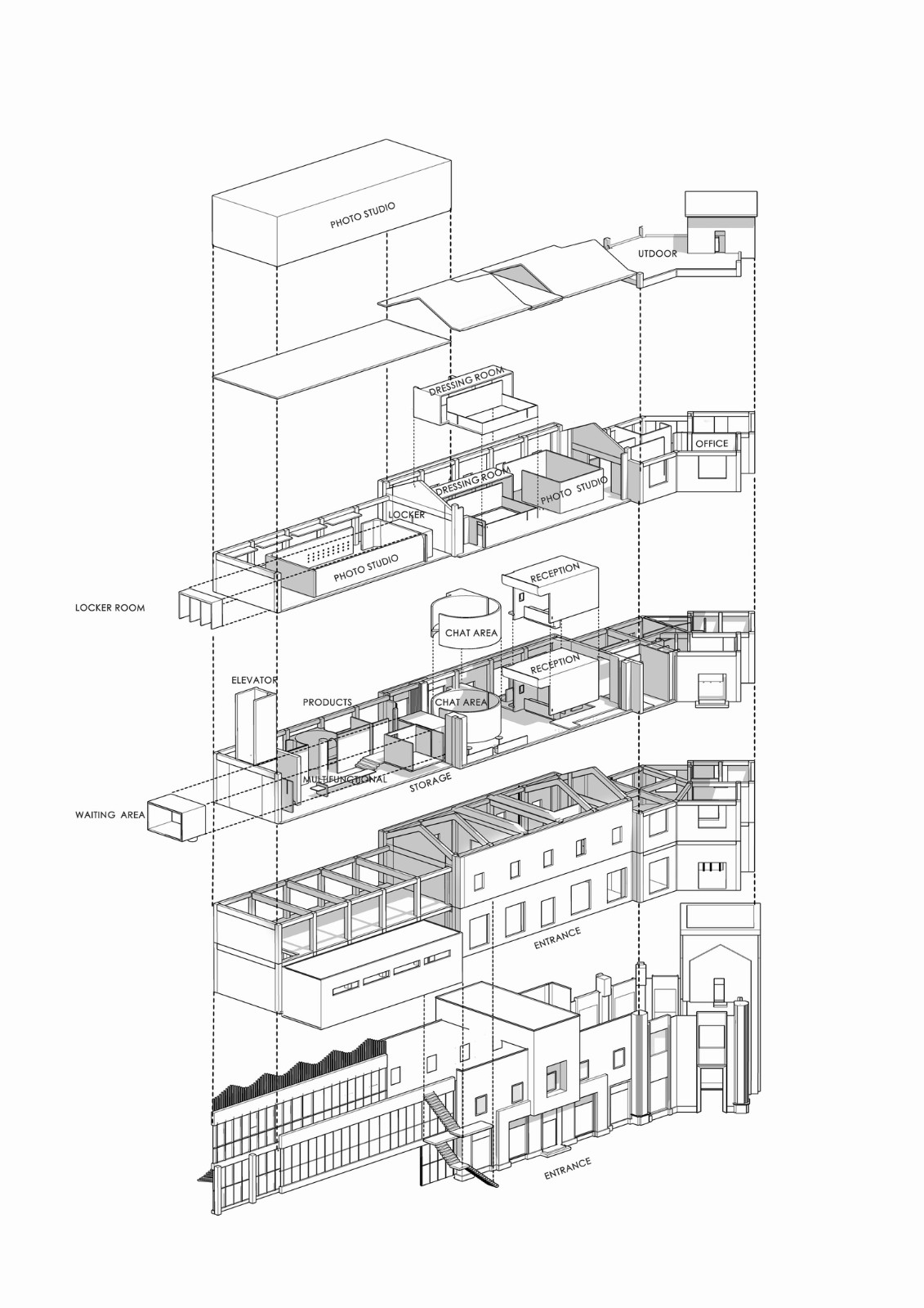 BIM建筑|光束游戏 - RAyinGallery / HOOOLDESIGN事务所 BIM建筑|光束游戏 - RAyinGallery / HOOOLDESIGN事务所