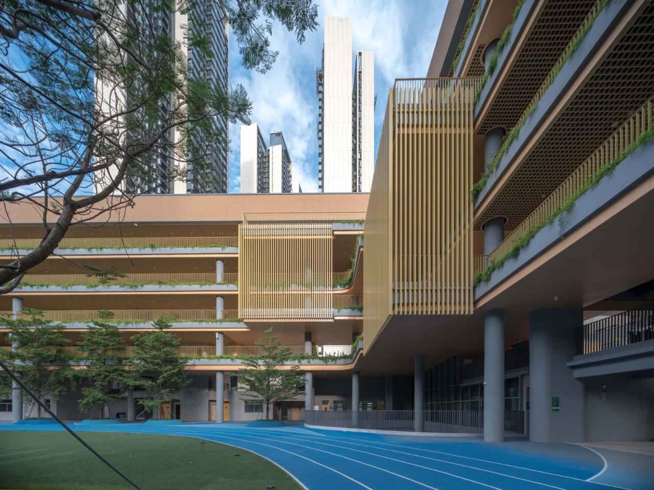 BIM建筑|深圳外国语学校宝安学校 / 华阳国际设计集团 BIM建筑|深圳外国语学校宝安学校 / 华阳国际设计集团