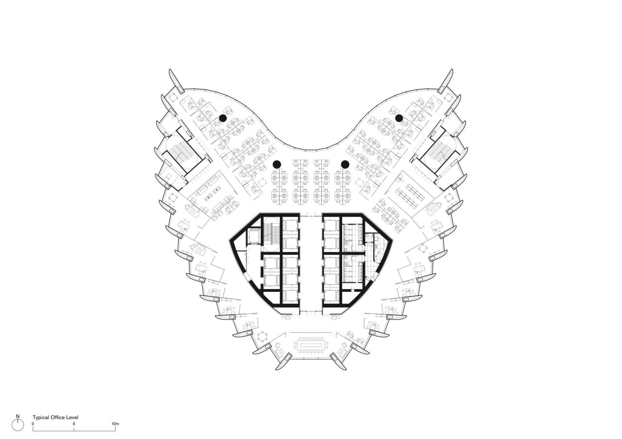 BIM建筑|科威特国家银行新总部 / 福斯特事务所 BIM建筑|科威特国家银行新总部 / 福斯特事务所