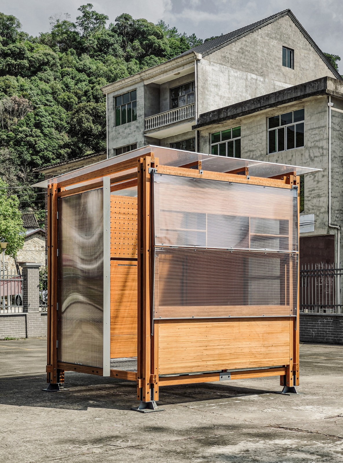 BIM建筑|乡村振兴流动工作舱——新型竹构空间装置 / 南京大学建筑与城市规划学院 BIM建筑|乡村振兴流动工作舱——新型竹构空间装置 / 南京大学建筑与城市规划学院