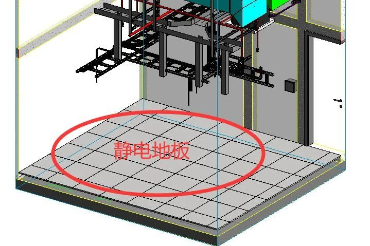 BIM技巧|Revit教程:Revit怎么画机房的静电地板玻璃面板? BIM技巧|Revit教程:Revit怎么画机房的静电地板玻璃面板?