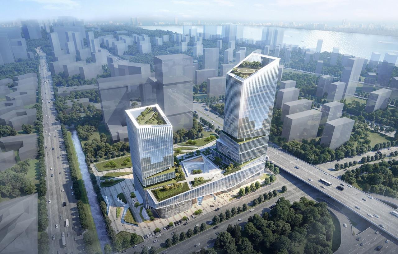 BIM建筑|扬帆起航 · 南京江心洲生态科技产业园 / 简和建筑 BIM建筑|扬帆起航 · 南京江心洲生态科技产业园 / 简和建筑