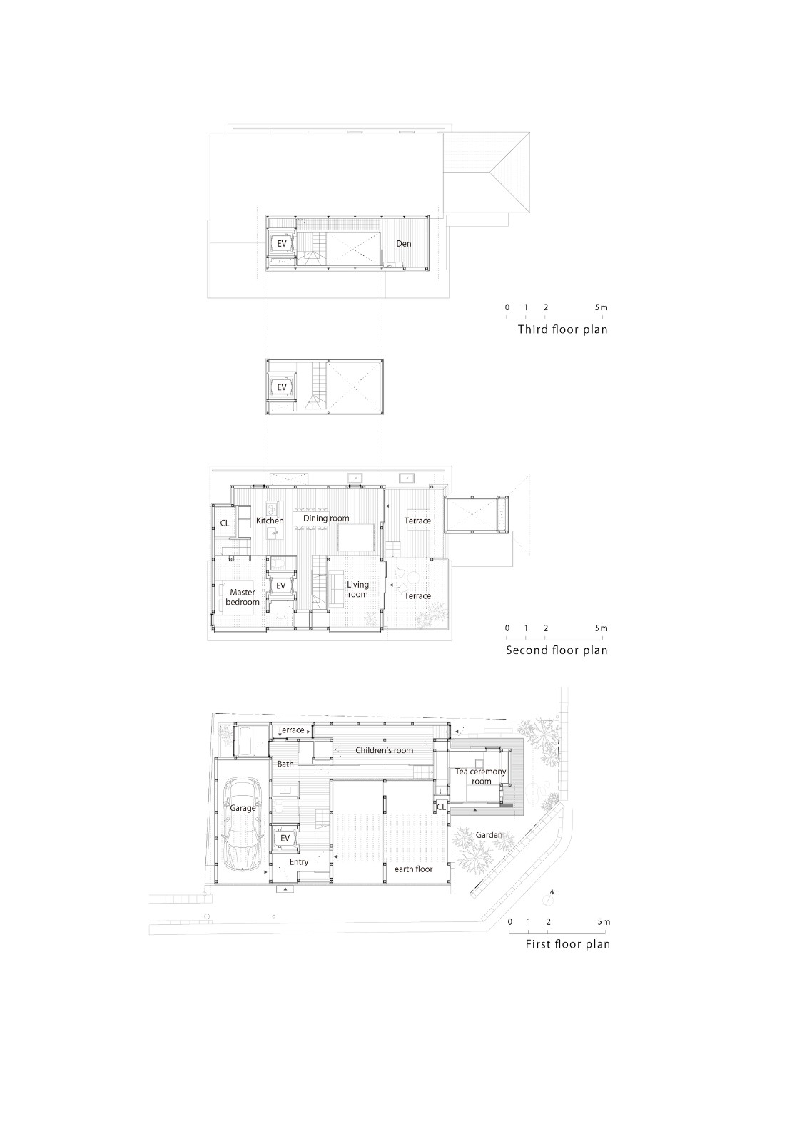 BIM建筑|屋顶相叠的下鸭之家 / 畑友洋建筑设计事务所 BIM建筑|屋顶相叠的下鸭之家 / 畑友洋建筑设计事务所