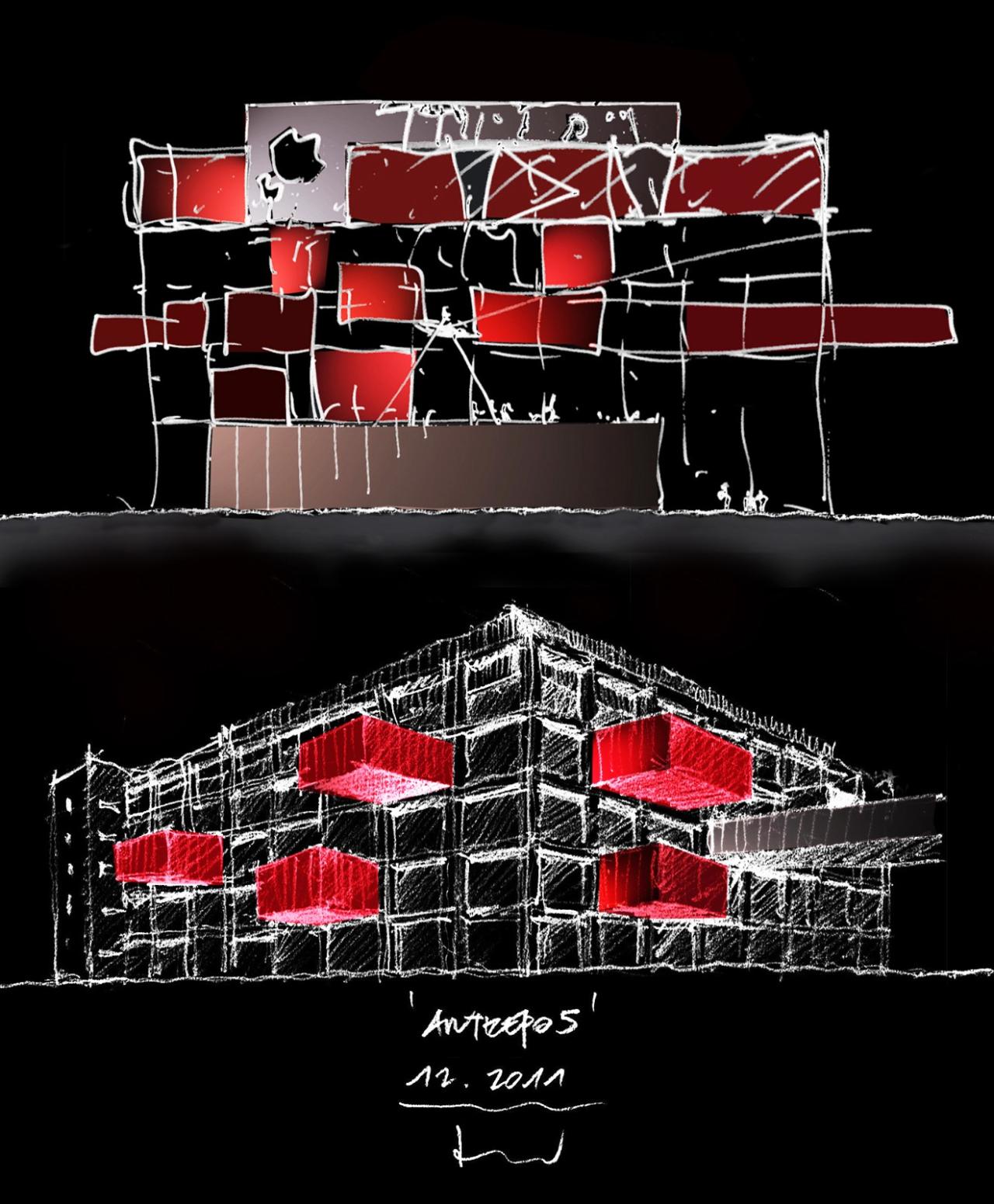 BIM建筑|冲出混凝土框架的盒子,伊斯坦布尔绘画与雕塑美术馆 / EAA - Emre Arolat Architecture BIM建筑|冲出混凝土框架的盒子,伊斯坦布尔绘画与雕塑美术馆 / EAA - Emre Arolat Architecture