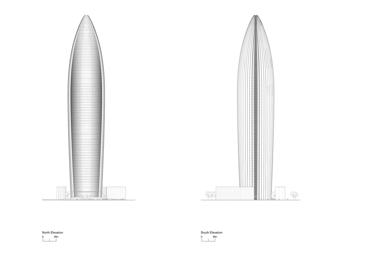 BIM建筑|科威特国家银行新总部 / 福斯特事务所 BIM建筑|科威特国家银行新总部 / 福斯特事务所