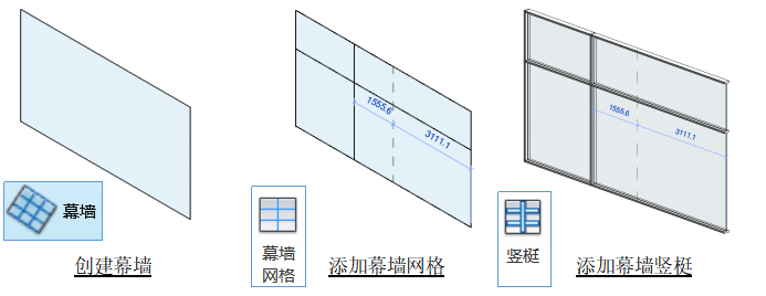 BIM技巧|Revit怎么画幕墙?Revit的幕墙绘制讲解 BIM技巧|Revit怎么画幕墙?Revit的幕墙绘制讲解