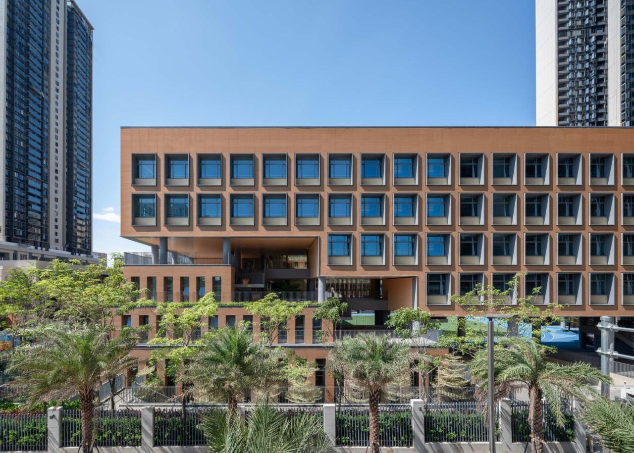 BIM建筑|深圳外国语学校宝安学校 / 华阳国际设计集团 BIM建筑|深圳外国语学校宝安学校 / 华阳国际设计集团