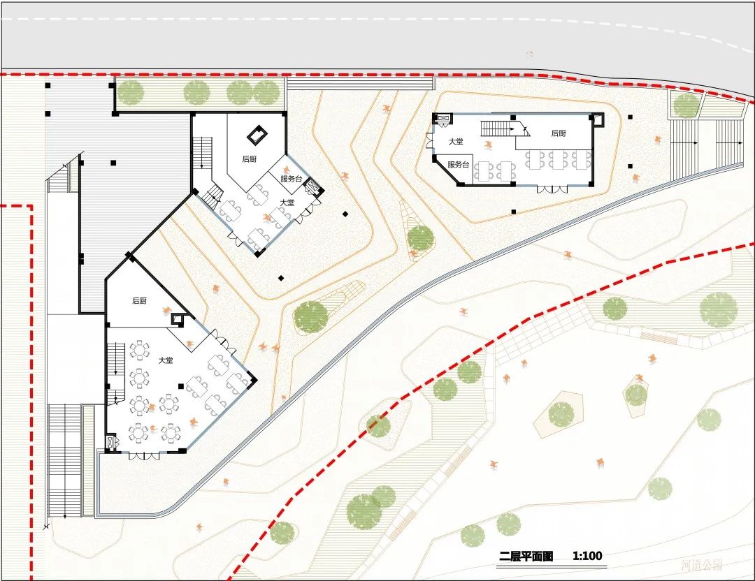 BIM建筑|重庆南岸区茶园中交漫山滨河商业,重庆 / 源道建筑 BIM建筑|重庆南岸区茶园中交漫山滨河商业,重庆 / 源道建筑