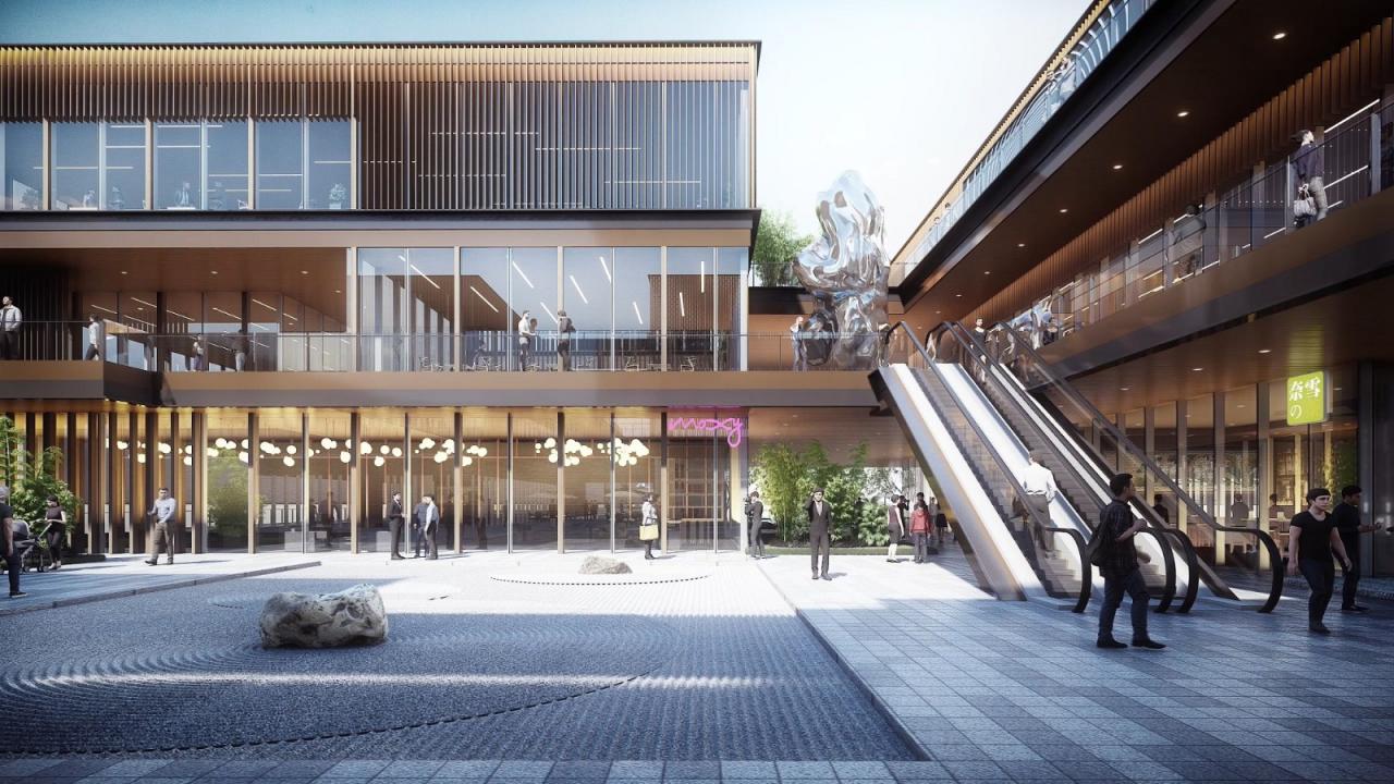 BIM建筑|现代园林:杭州运河湾国际旅游休闲综合体 / Aedas BIM建筑|现代园林:杭州运河湾国际旅游休闲综合体 / Aedas