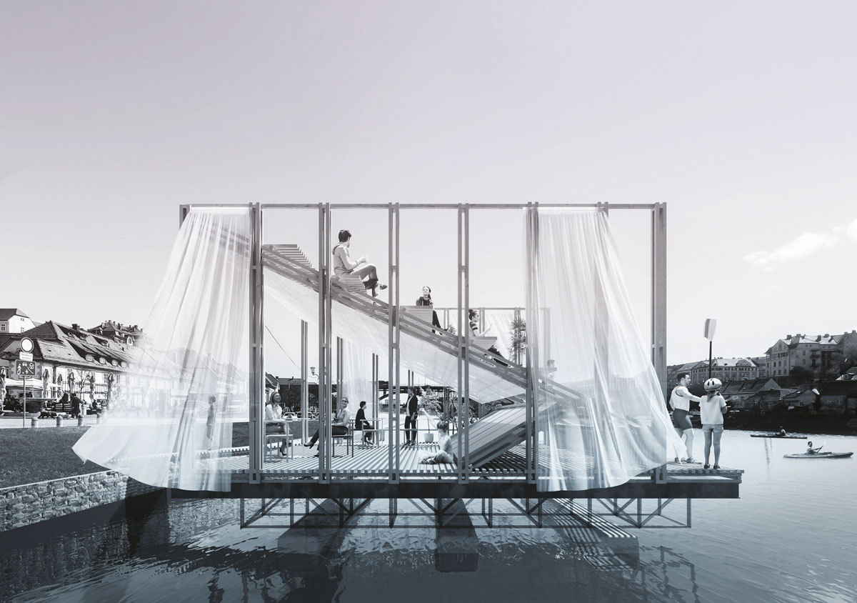 BIM建筑|德拉瓦河上的漂浮亭竞赛获奖者公布 BIM建筑|德拉瓦河上的漂浮亭竞赛获奖者公布