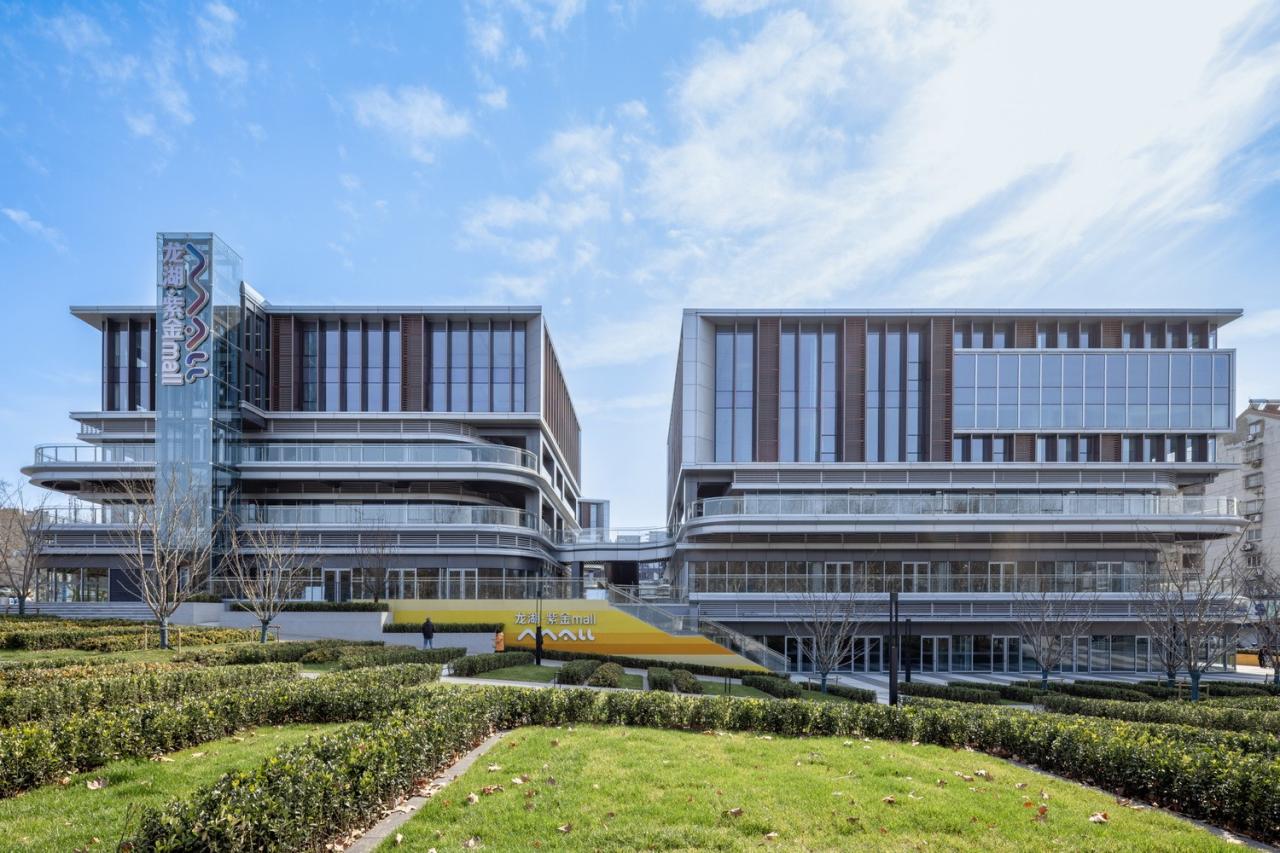 BIM建筑|南京龙湖紫金Mall-玩转“+-×÷”法,巧解梦想社区生活方程式 / 三益建筑 BIM建筑|南京龙湖紫金Mall-玩转“+-×÷”法,巧解梦想社区生活方程式 / 三益建筑