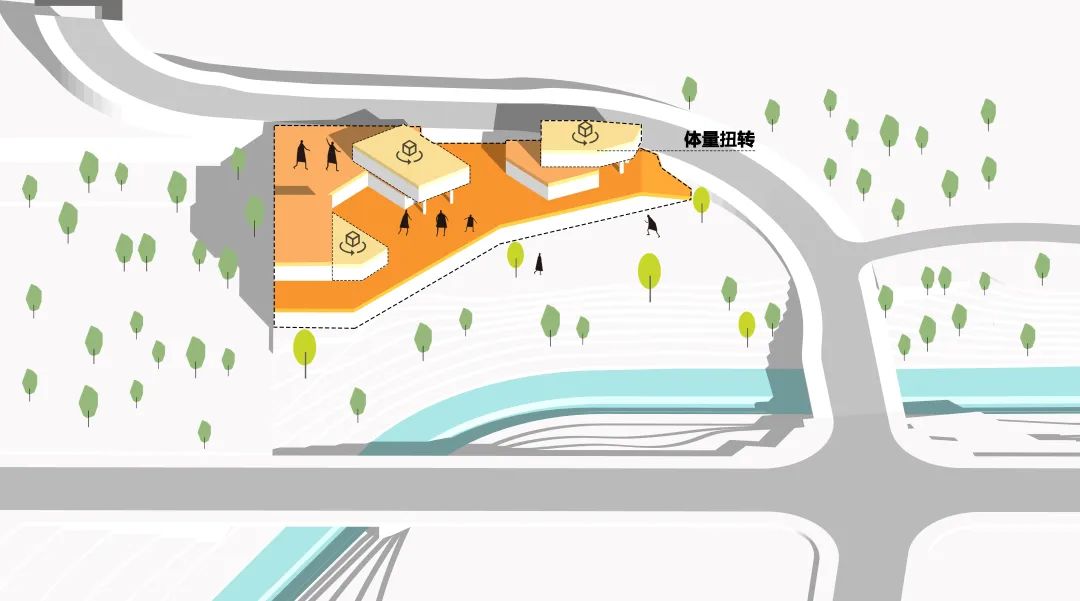 BIM建筑|重庆南岸区茶园中交漫山滨河商业,重庆 / 源道建筑 BIM建筑|重庆南岸区茶园中交漫山滨河商业,重庆 / 源道建筑