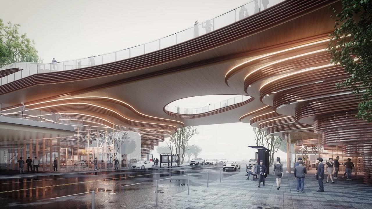 BIM建筑|现代园林:杭州运河湾国际旅游休闲综合体 / Aedas BIM建筑|现代园林:杭州运河湾国际旅游休闲综合体 / Aedas