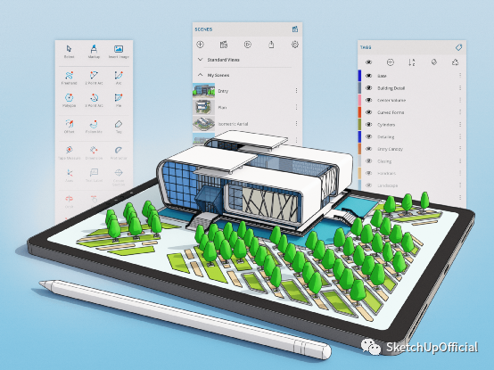 BIM问答|SketchUp for iPad可以渲染吗?SketchUp for iPad使用体验介绍 BIM问答|SketchUp for iPad可以渲染吗?SketchUp for iPad使用体验介绍