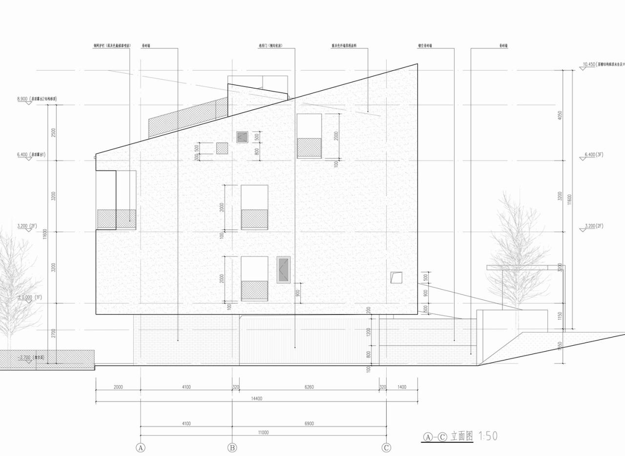 BIM建筑|对话山丘田野,滨河巷21号 / MV建筑工作室 BIM建筑|对话山丘田野,滨河巷21号 / MV建筑工作室