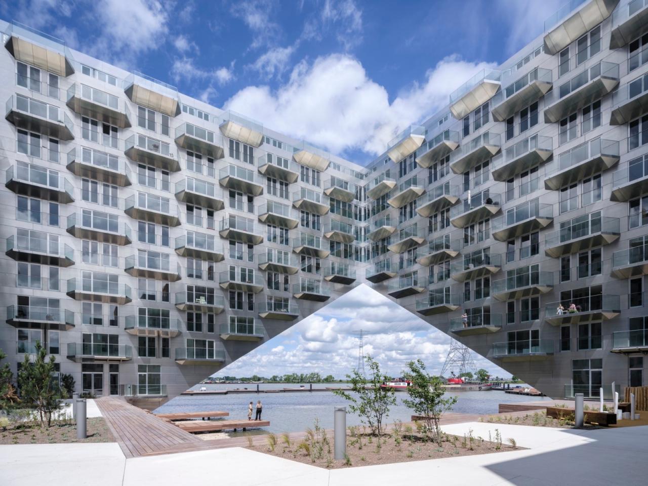 BIM建筑|水上庭院住宅 Sluishuis / BIG + Barcode Architects BIM建筑|水上庭院住宅 Sluishuis / BIG + Barcode Architects