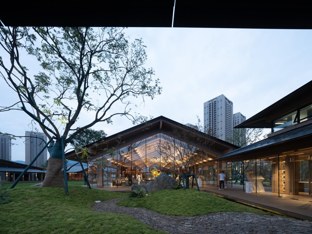 BIM建筑|昆明草海文星楼公园项目 / XAA建筑事务所詹涛工作室 BIM建筑|昆明草海文星楼公园项目 / XAA建筑事务所詹涛工作室
