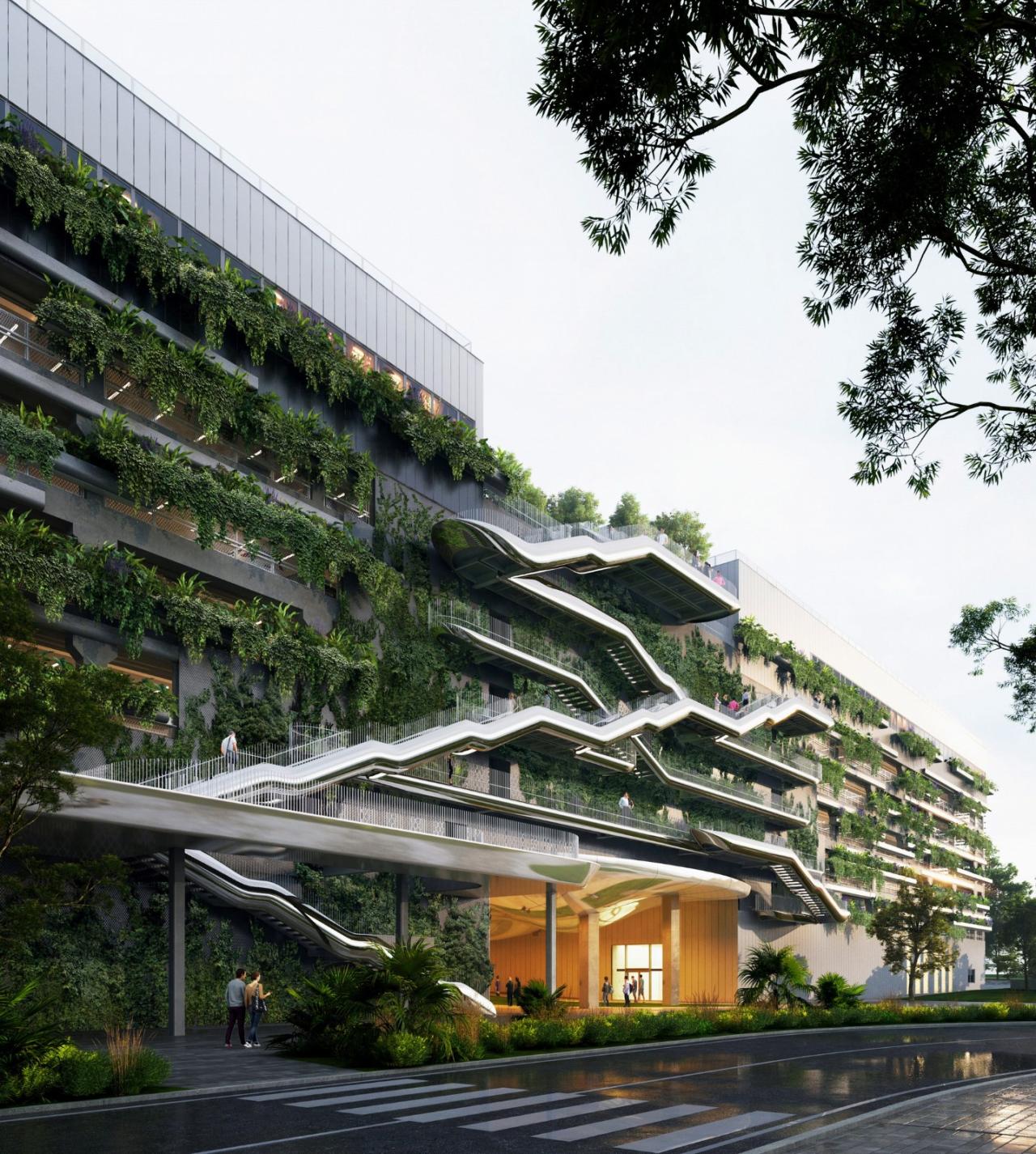 BIM建筑|米兰“MoLo”移动与物流中心 / 马岩松MAD第四个欧洲动工项目 BIM建筑|米兰“MoLo”移动与物流中心 / 马岩松MAD第四个欧洲动工项目
