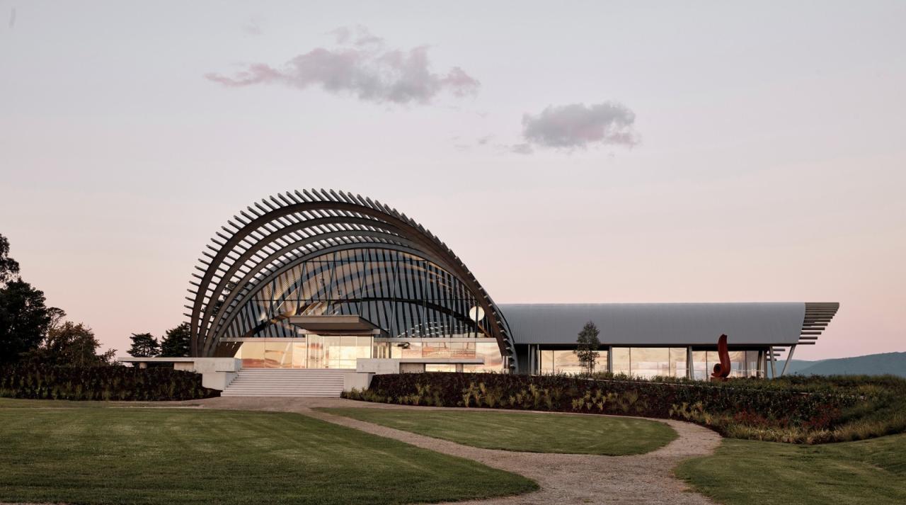 BIM建筑|Levantine Hill Estate酒庄 / Fender Katsalidis Architects BIM建筑|Levantine Hill Estate酒庄 / Fender Katsalidis Architects