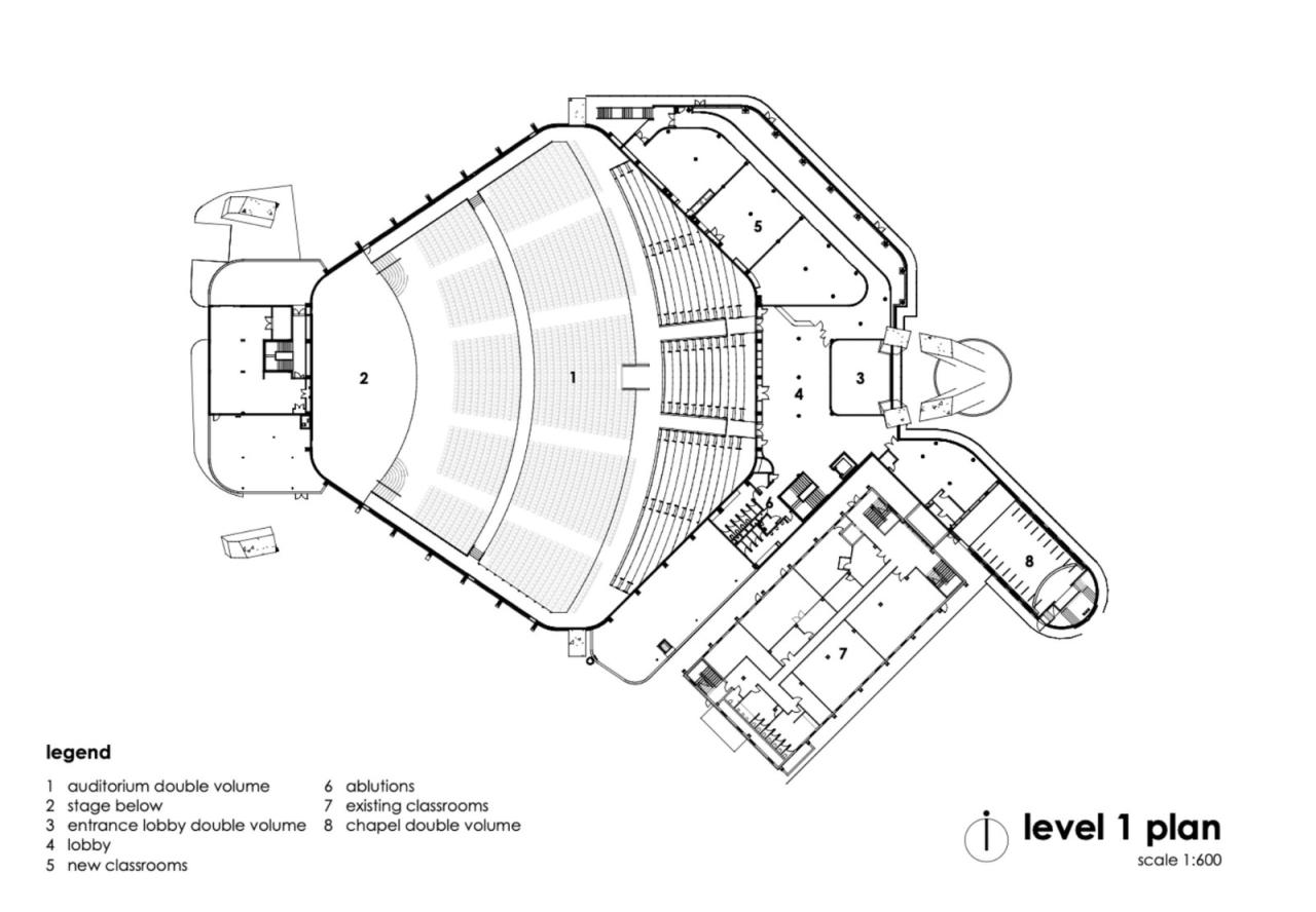 BIM建筑|南非德班基督教中心 / Elphick Proome Architects BIM建筑|南非德班基督教中心 / Elphick Proome Architects