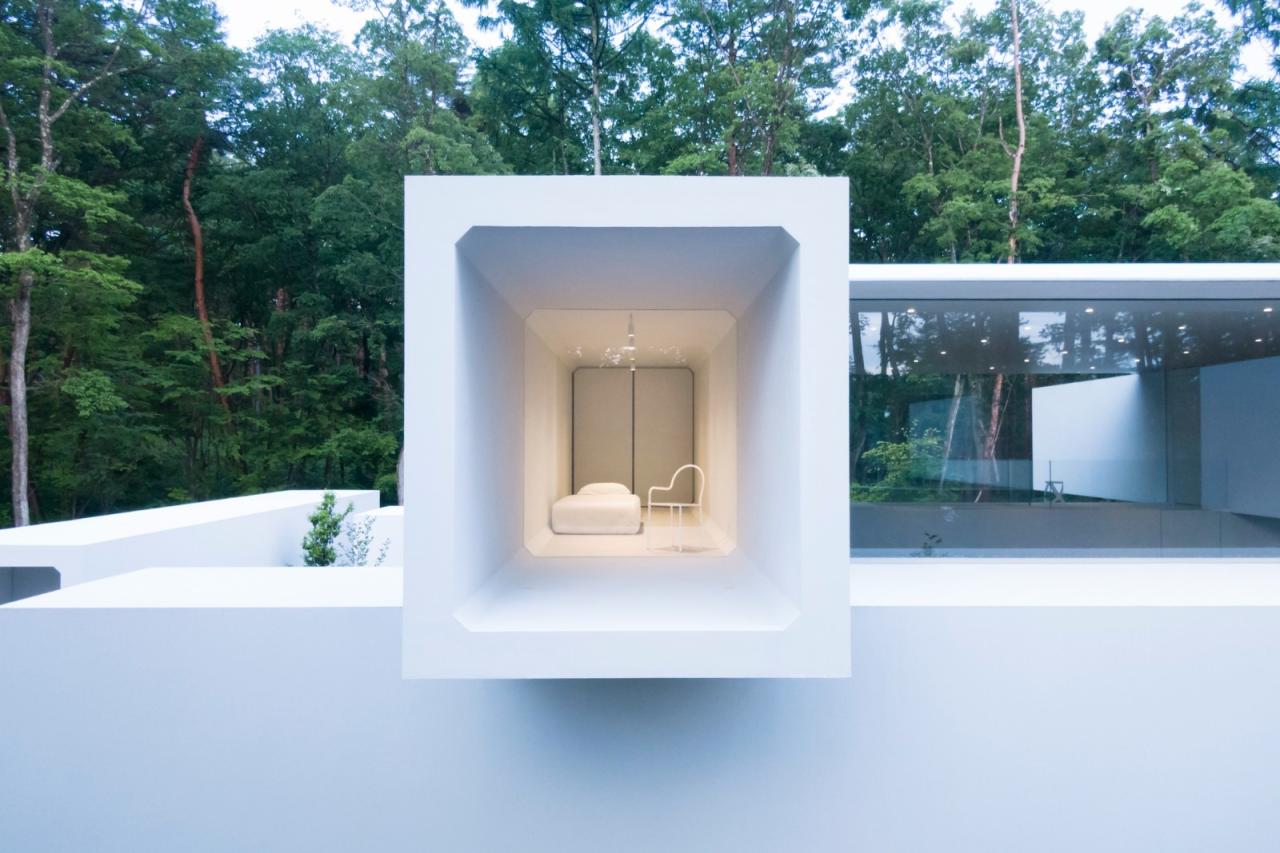 BIM建筑|日本长野极简酒店 Culvert,预制混凝土隧道 / nendo BIM建筑|日本长野极简酒店 Culvert,预制混凝土隧道 / nendo