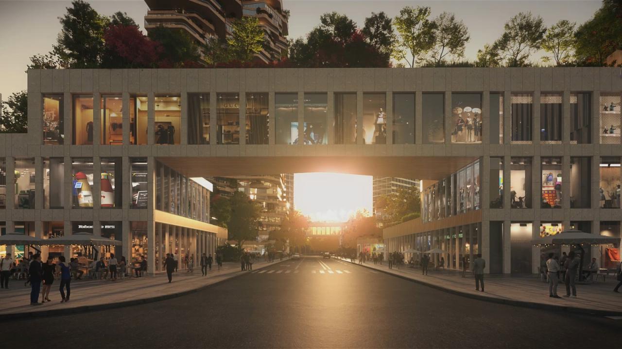 BIM建筑|高空峡谷:南京绿洲大厦 / MVRDV 中标 BIM建筑|高空峡谷:南京绿洲大厦 / MVRDV 中标