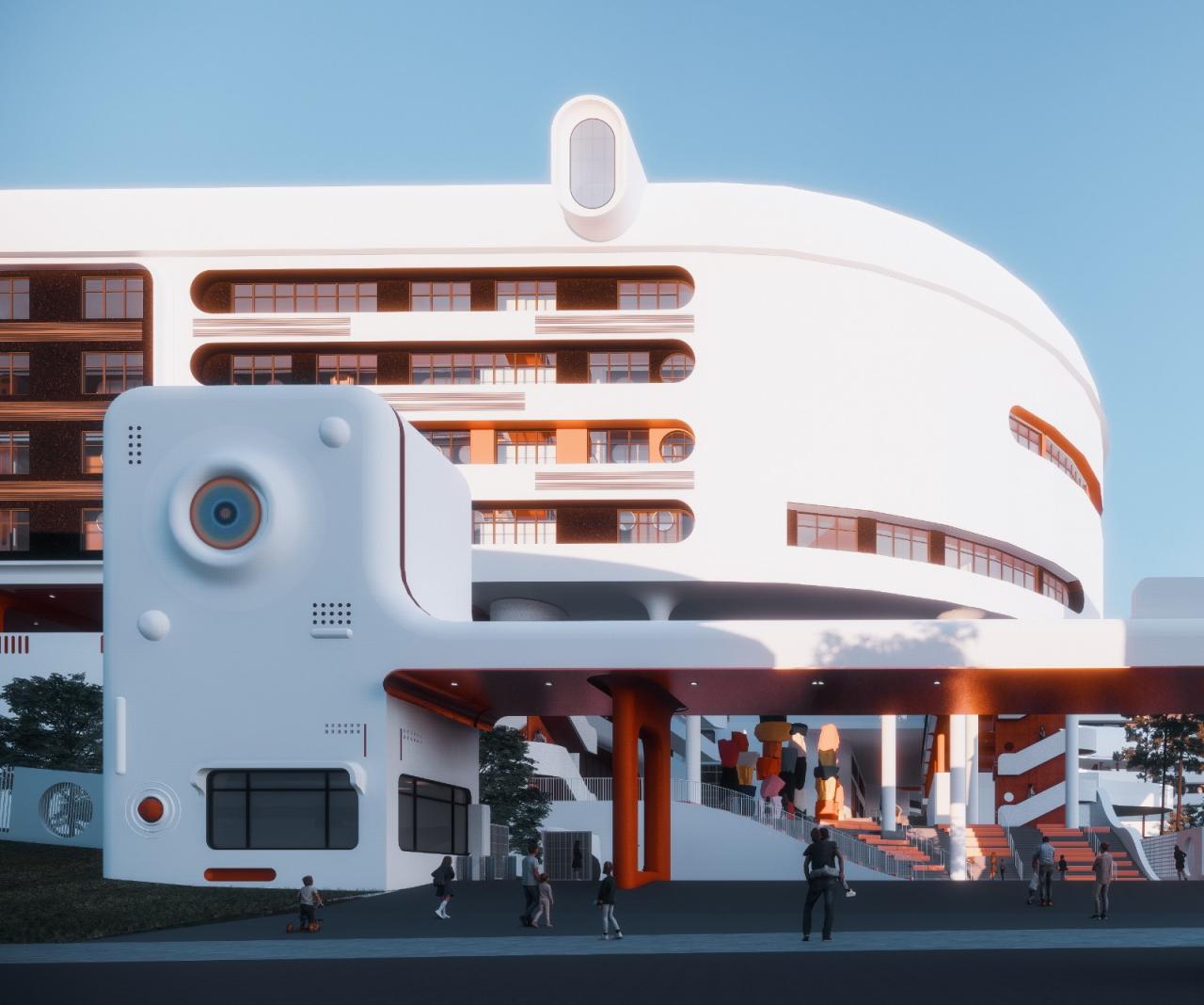 BIM建筑|未来者校园:西部(重庆)科学城未来校园国际竞赛 / 王俊宝DIKA BIM建筑|未来者校园:西部(重庆)科学城未来校园国际竞赛 / 王俊宝DIKA