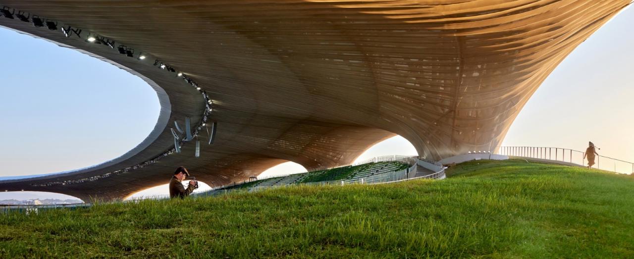 BIM建筑|全球最大覆土建筑群设计:“消失的体育场”/ MAD马岩松 BIM建筑|全球最大覆土建筑群设计:“消失的体育场”/ MAD马岩松