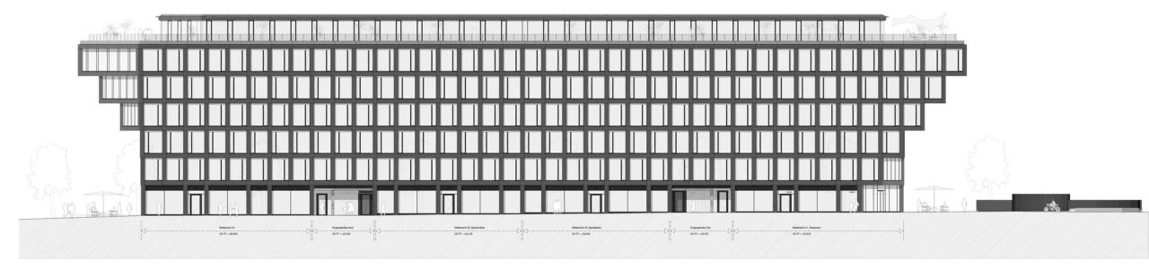 BIM建筑|墨卡托一号办公大楼 / Hadi Teherani Architects BIM建筑|墨卡托一号办公大楼 / Hadi Teherani Architects
