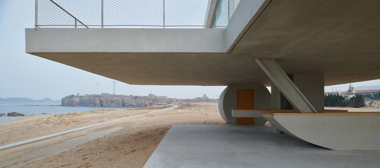 BIM建筑|海边浮亭 / 迹·建筑事务所(TAO) BIM建筑|海边浮亭 / 迹·建筑事务所(TAO)