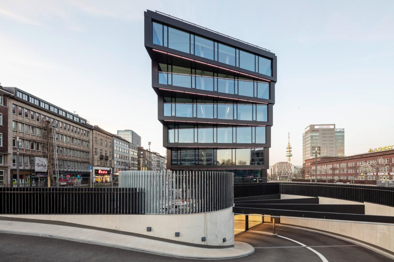 BIM建筑|墨卡托一号办公大楼 / Hadi Teherani Architects BIM建筑|墨卡托一号办公大楼 / Hadi Teherani Architects