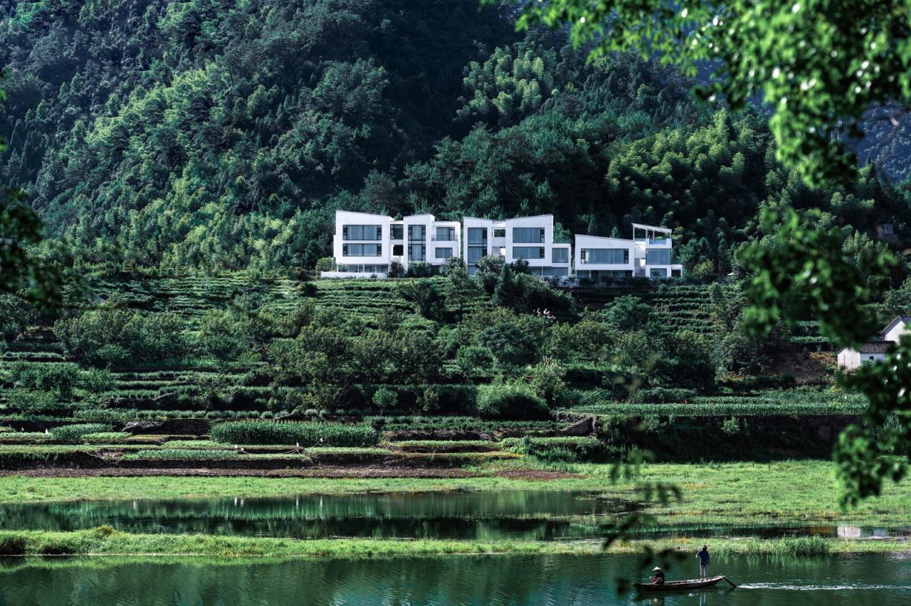 BIM建筑|岐院:山川 · 素屋 · 窗,千岛湖 / 平介设计 BIM建筑|岐院:山川 · 素屋 · 窗,千岛湖 / 平介设计