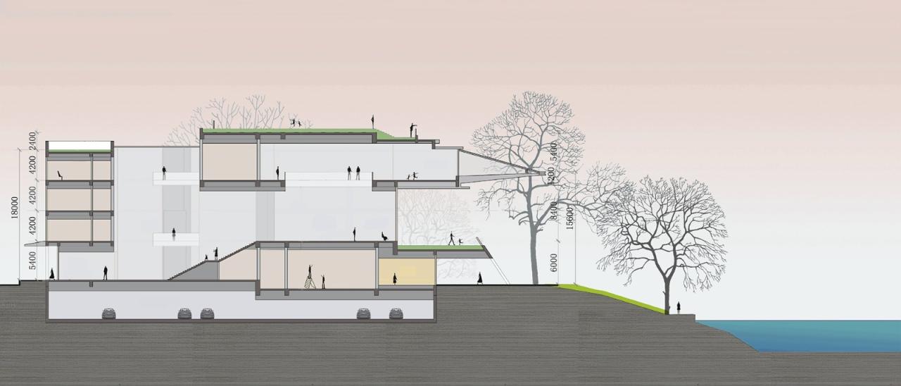 BIM建筑|建德市文化综合体:对话山水的市民空间 / goa作品 BIM建筑|建德市文化综合体:对话山水的市民空间 / goa作品