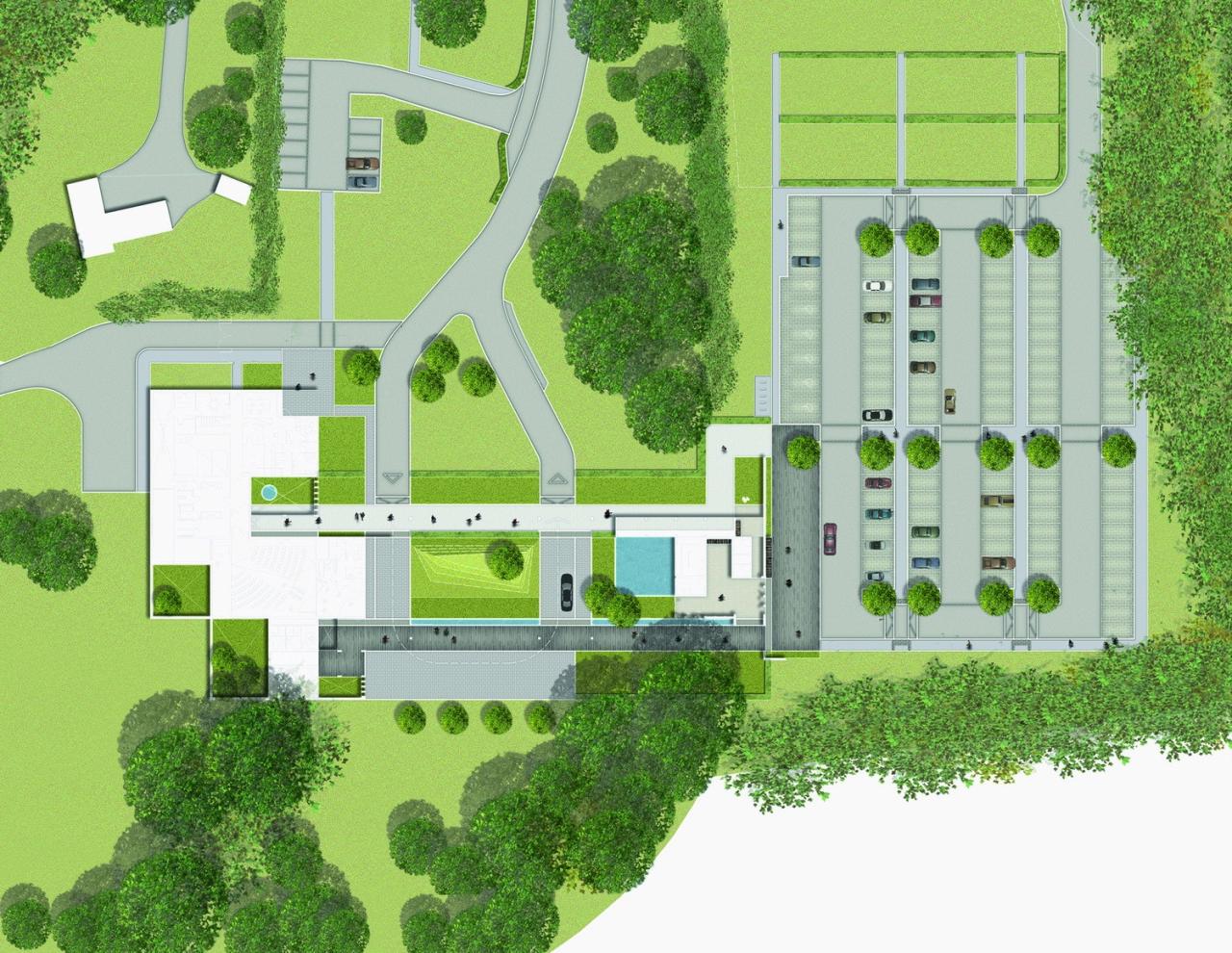 BIM建筑|吉尔福德火葬馆 / Haverstock BIM建筑|吉尔福德火葬馆 / Haverstock