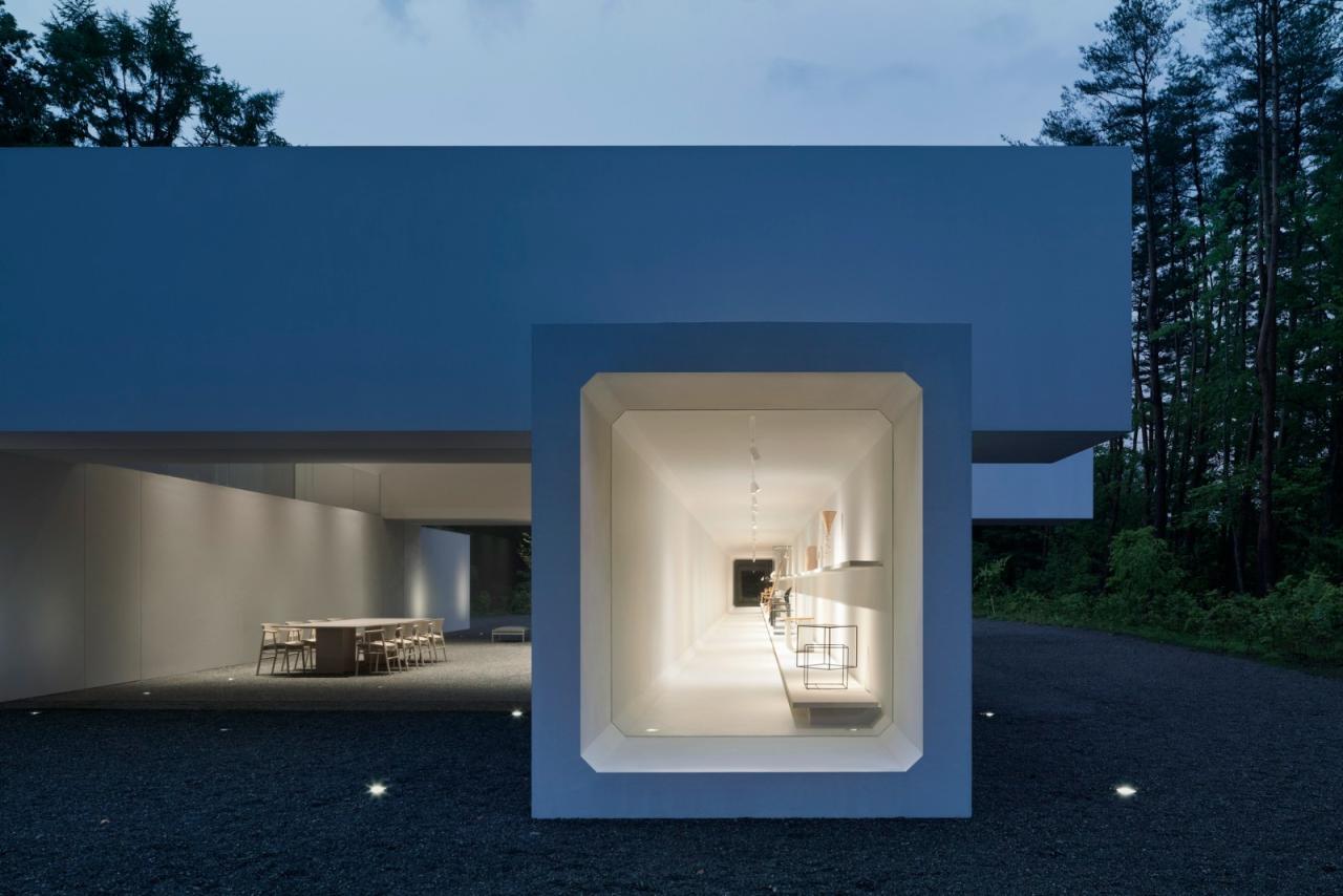 BIM建筑|日本长野极简酒店 Culvert,预制混凝土隧道 / nendo BIM建筑|日本长野极简酒店 Culvert,预制混凝土隧道 / nendo
