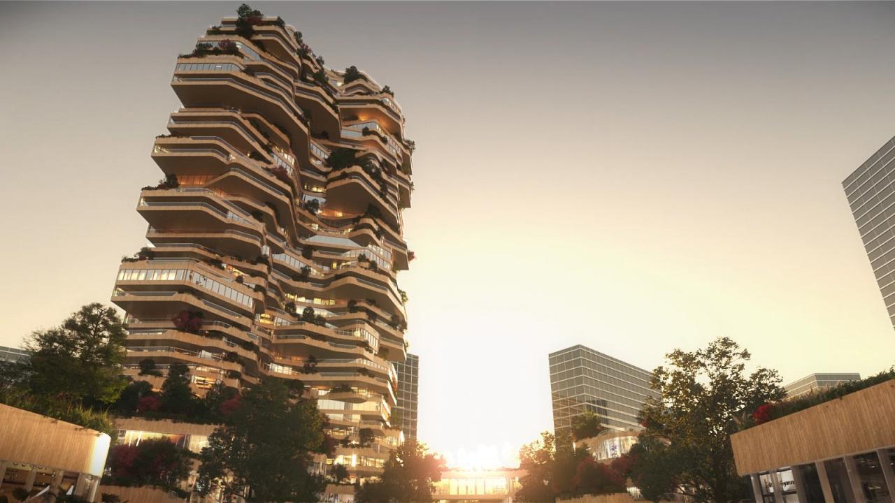 BIM建筑|高空峡谷:南京绿洲大厦 / MVRDV 中标 BIM建筑|高空峡谷:南京绿洲大厦 / MVRDV 中标