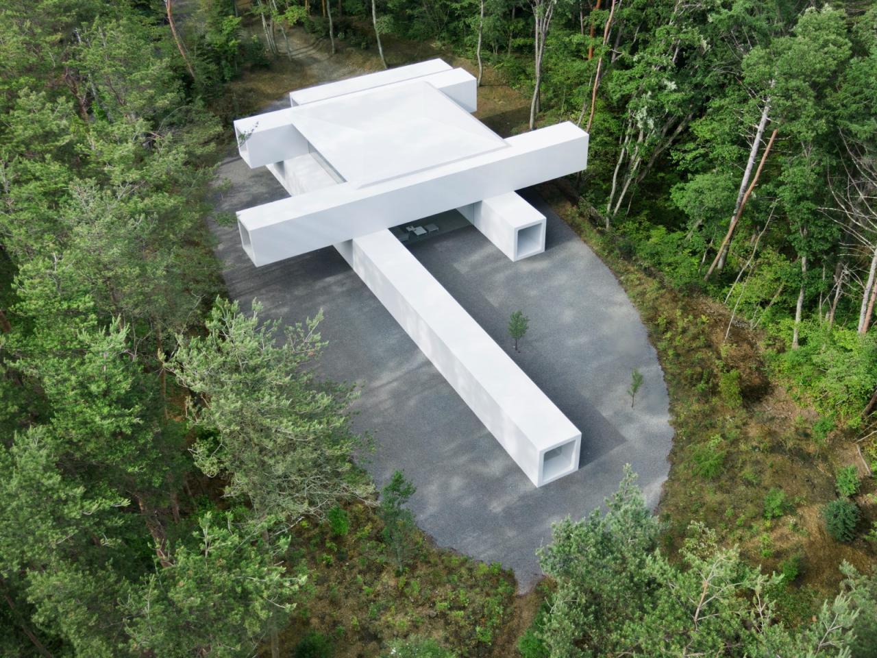 BIM建筑|日本长野极简酒店 Culvert,预制混凝土隧道 / nendo BIM建筑|日本长野极简酒店 Culvert,预制混凝土隧道 / nendo