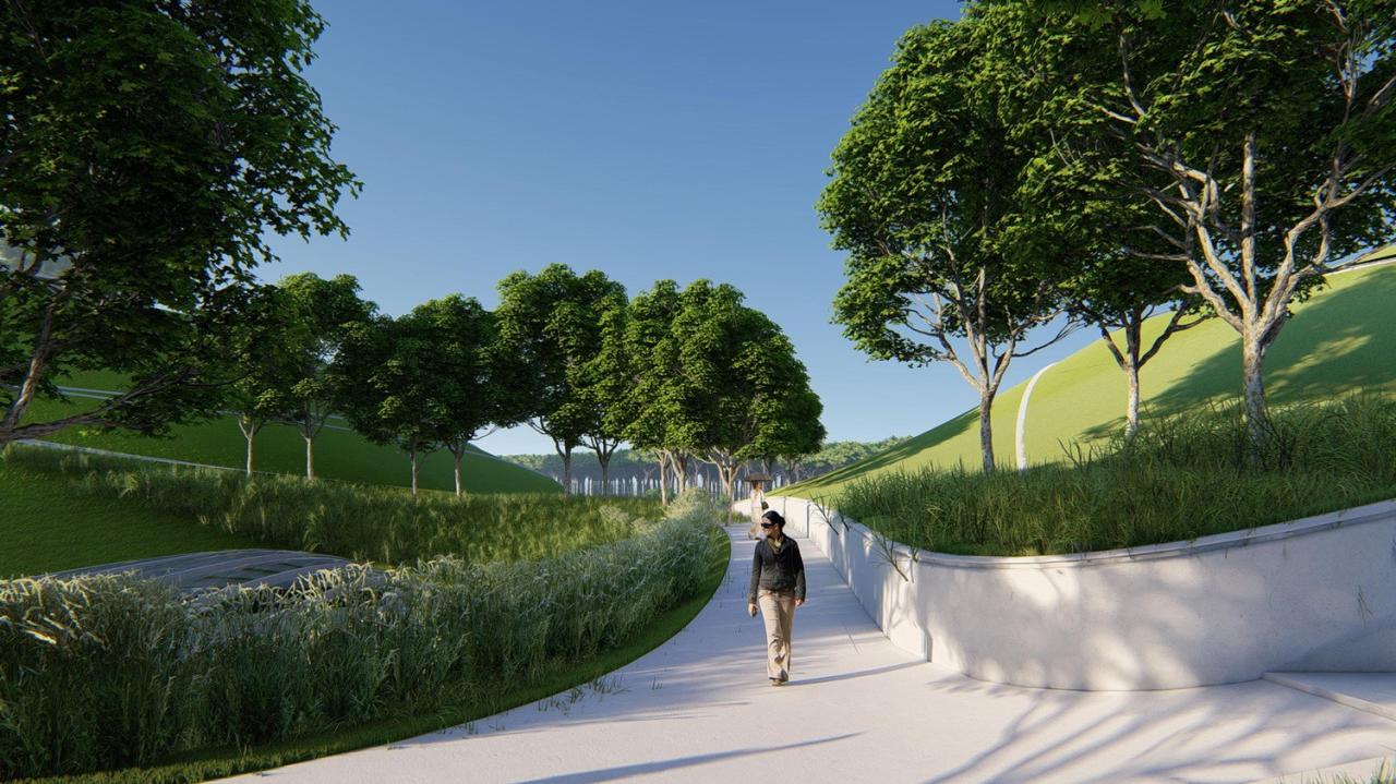 BIM建筑|全球最大覆土建筑群设计:“消失的体育场”/ MAD马岩松 BIM建筑|全球最大覆土建筑群设计:“消失的体育场”/ MAD马岩松