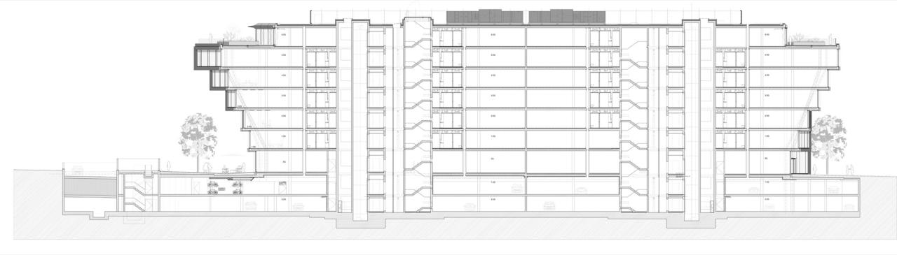 BIM建筑|墨卡托一号办公大楼 / Hadi Teherani Architects BIM建筑|墨卡托一号办公大楼 / Hadi Teherani Architects