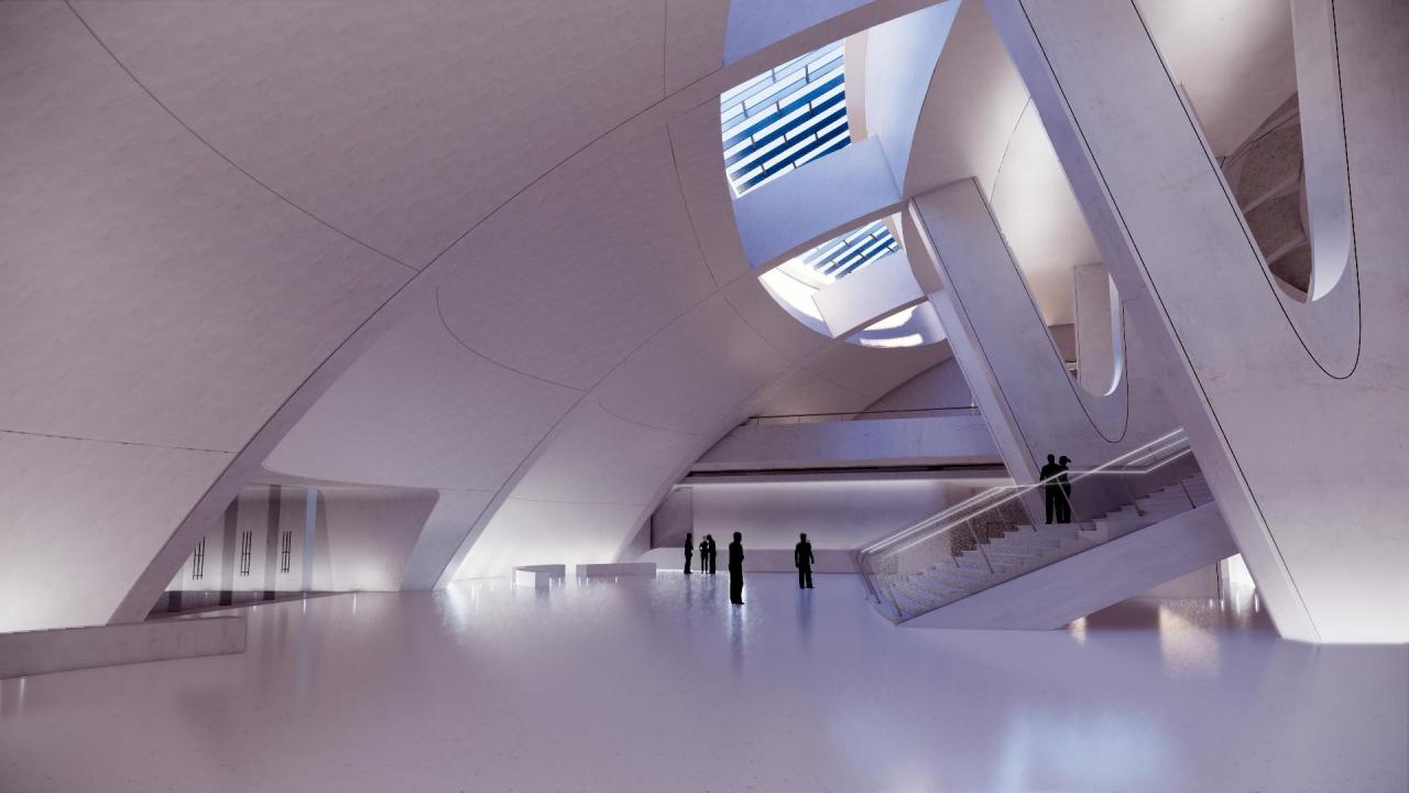 BIM建筑|全球最大覆土建筑群设计:“消失的体育场”/ MAD马岩松 BIM建筑|全球最大覆土建筑群设计:“消失的体育场”/ MAD马岩松
