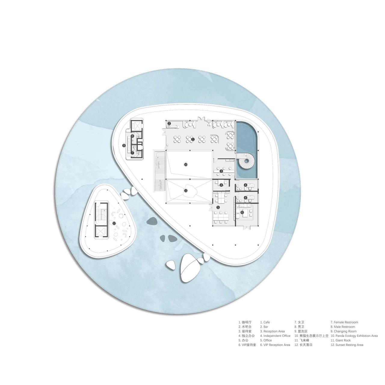 BIM建筑|卧云台 / 小隐建筑 BIM建筑|卧云台 / 小隐建筑