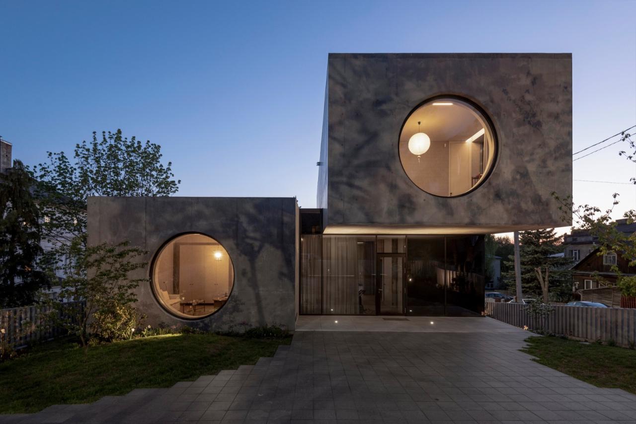 BIM建筑|现代主义混凝土住宅,考纳斯之家 / Architectural Bureau G.Natkevicius & Partners BIM建筑|现代主义混凝土住宅,考纳斯之家 / Architectural Bureau G.Natkevicius & Partners