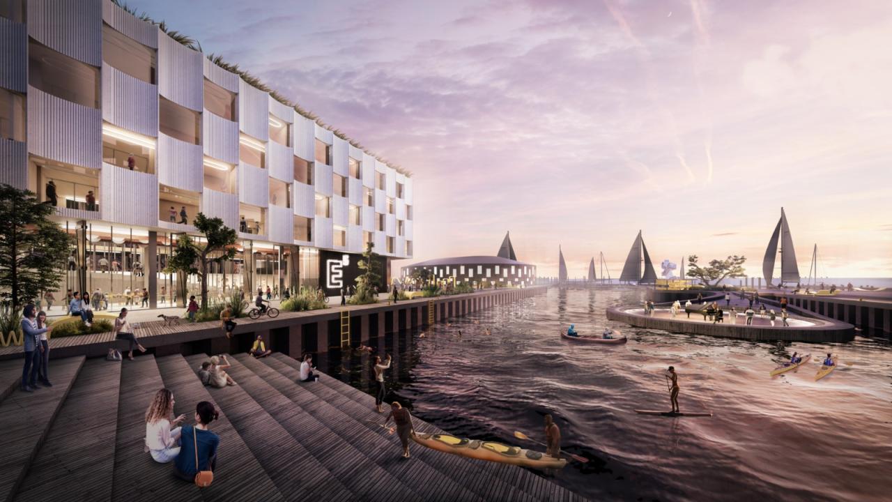 BIM建筑|丹麦埃斯比约岛上全新教育园区设计 / BIG BIM建筑|丹麦埃斯比约岛上全新教育园区设计 / BIG
