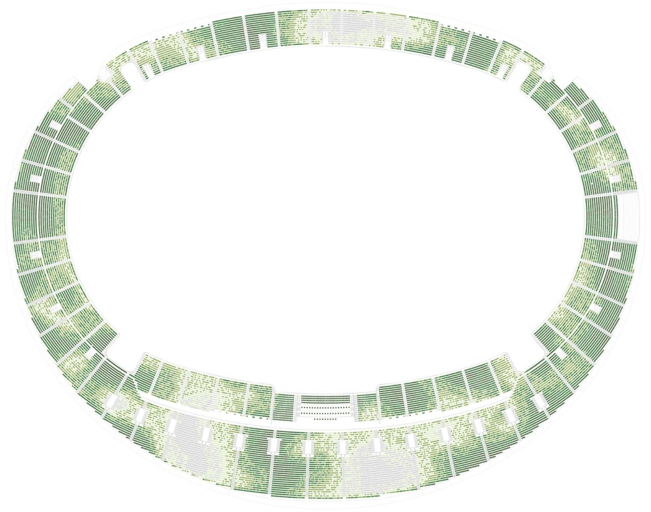 BIM建筑|全球最大覆土建筑群设计:“消失的体育场”/ MAD马岩松 BIM建筑|全球最大覆土建筑群设计:“消失的体育场”/ MAD马岩松
