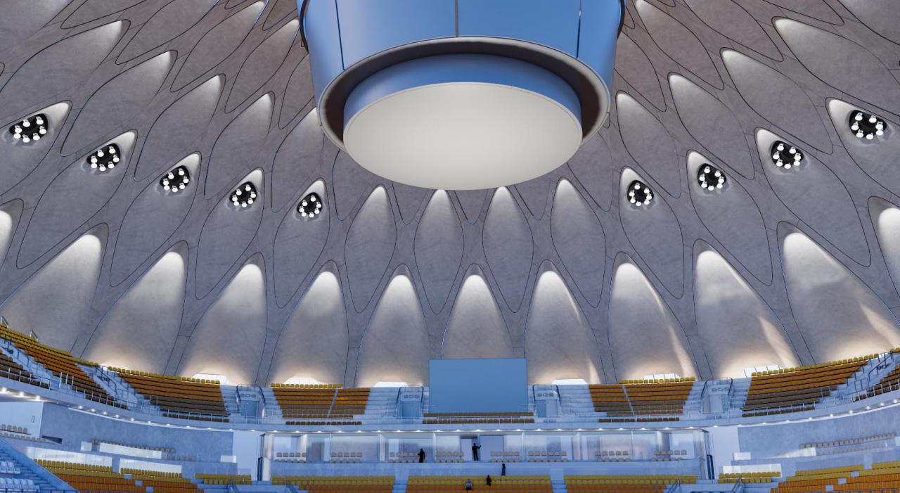 BIM建筑|全球最大覆土建筑群设计:“消失的体育场”/ MAD马岩松 BIM建筑|全球最大覆土建筑群设计:“消失的体育场”/ MAD马岩松