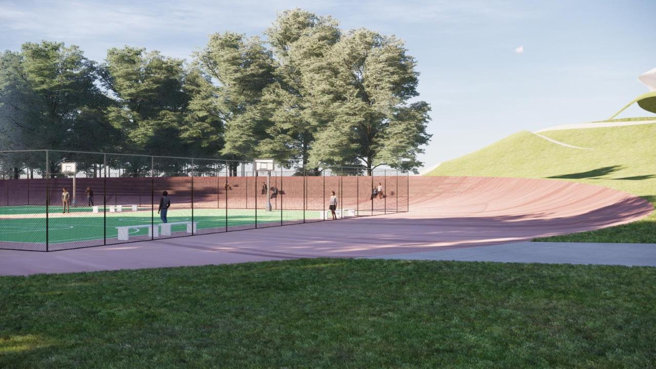 BIM建筑|全球最大覆土建筑群设计:“消失的体育场”/ MAD马岩松 BIM建筑|全球最大覆土建筑群设计:“消失的体育场”/ MAD马岩松