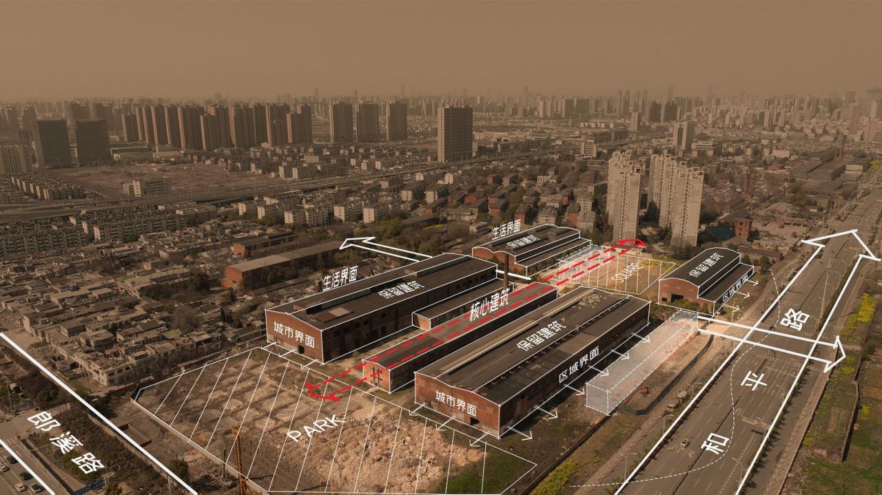 BIM建筑|工业遗存的保护与活用:宝地合肥钢铁五厂改造项目 / UA尤安设计 BIM建筑|工业遗存的保护与活用:宝地合肥钢铁五厂改造项目 / UA尤安设计