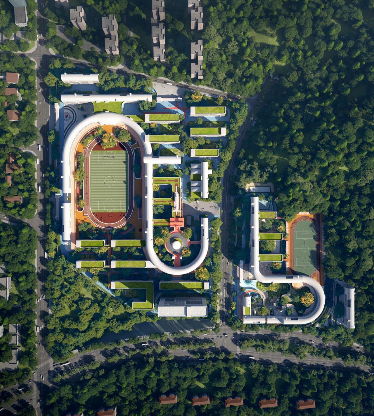 BIM建筑|未来者校园:西部(重庆)科学城未来校园国际竞赛 / 王俊宝DIKA BIM建筑|未来者校园:西部(重庆)科学城未来校园国际竞赛 / 王俊宝DIKA